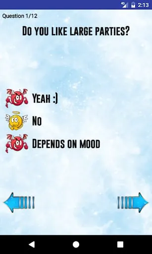 Test: Angel or Devil