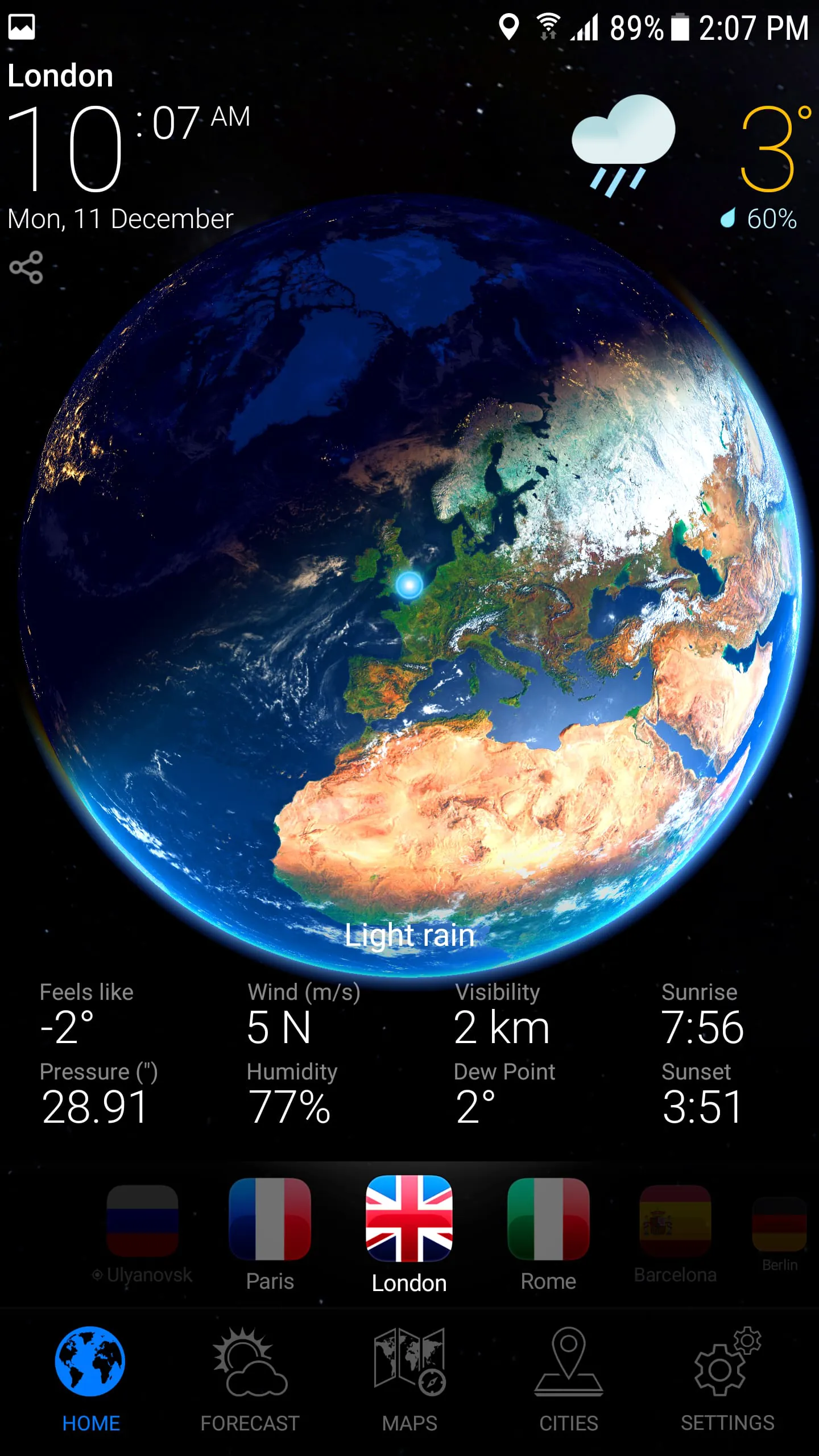 WEATHER NOW