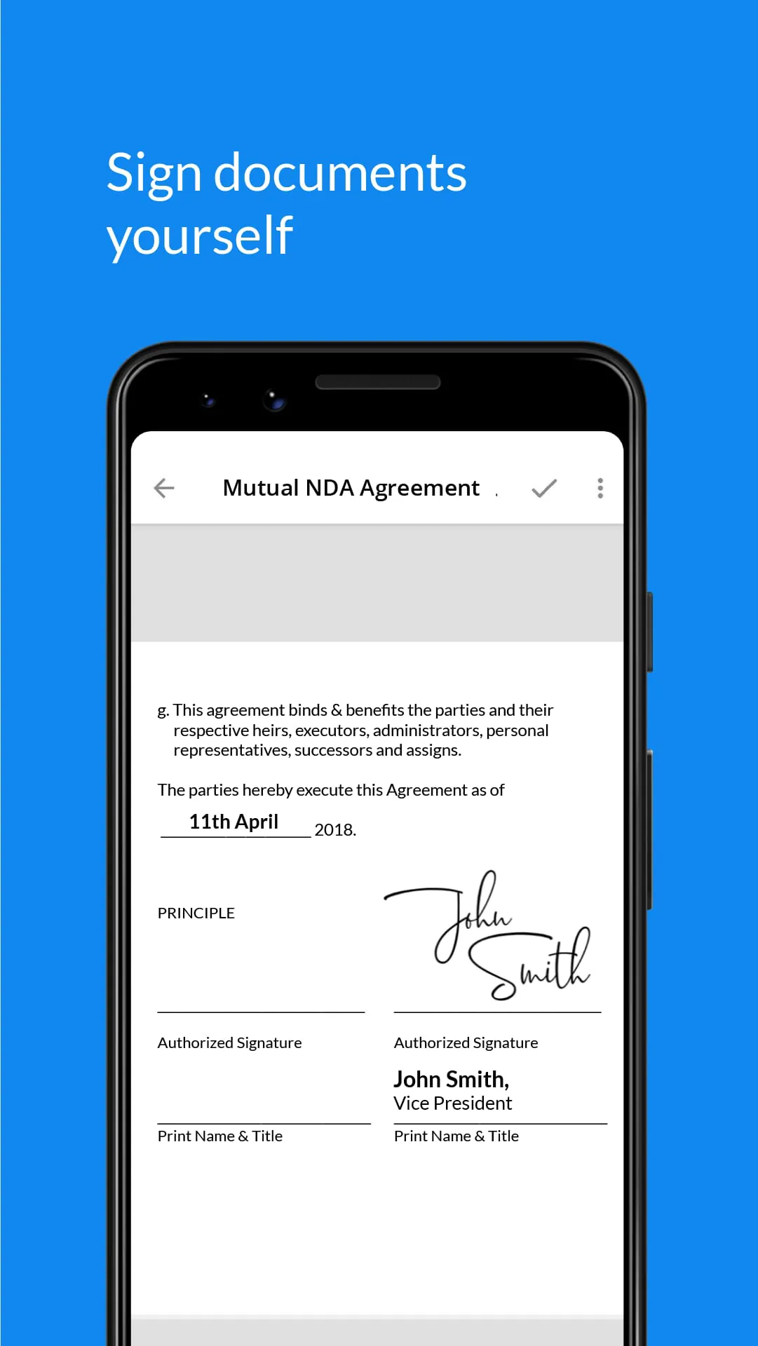 Sign and Fill Docs: Signeasy