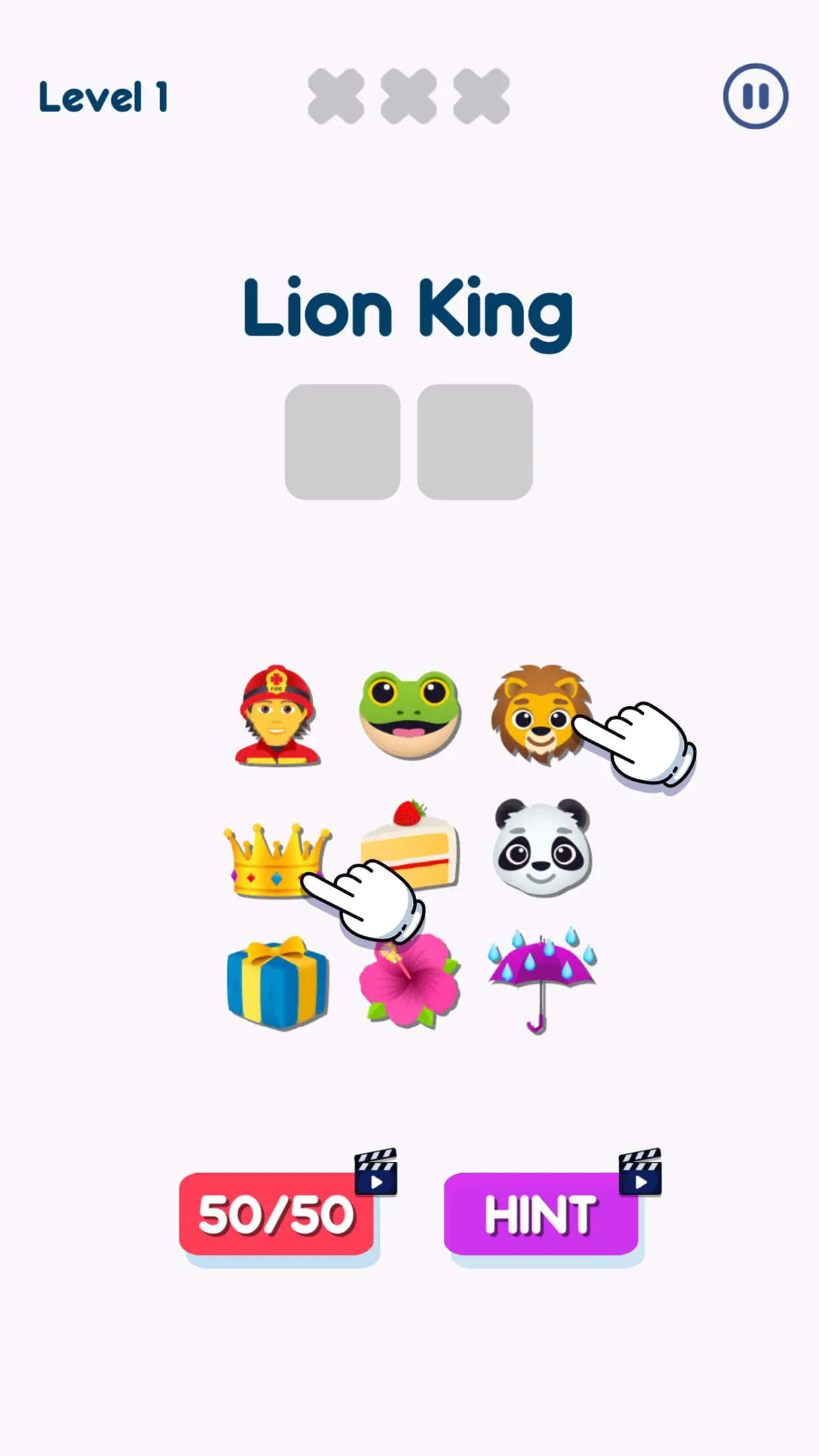 Emoji Guess Puzzle