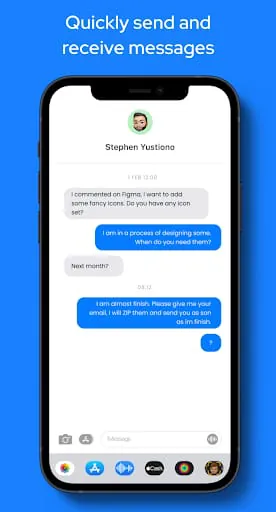Messages OS 17 - Messenger