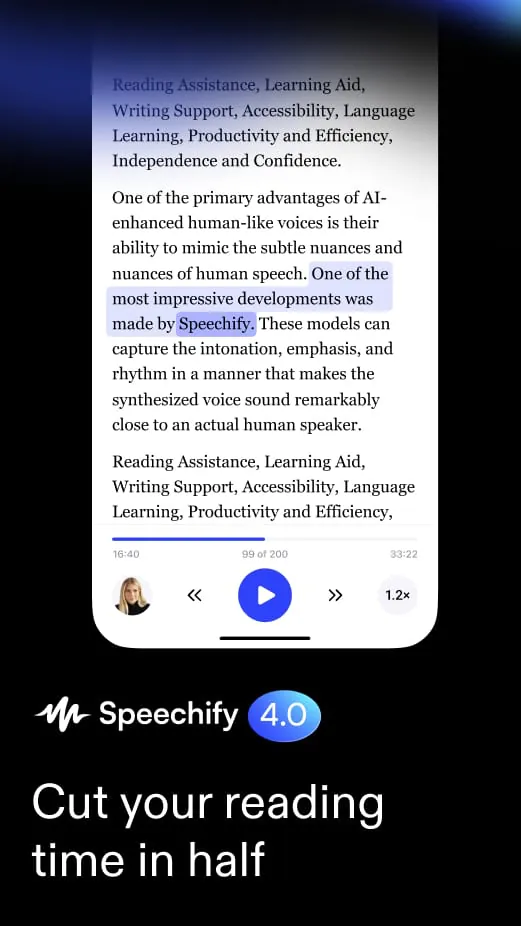 Speechify Text to Speech Voice