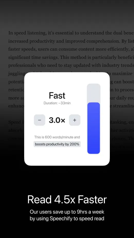 Speechify Text to Speech Voice