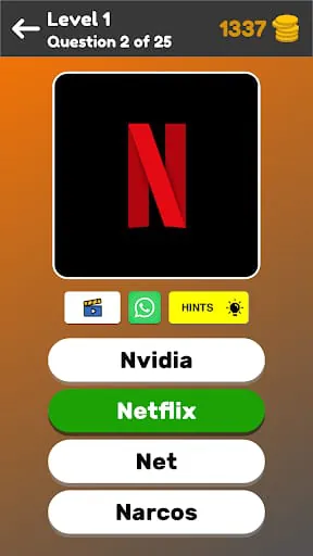 Logo Game: Multiple Choice