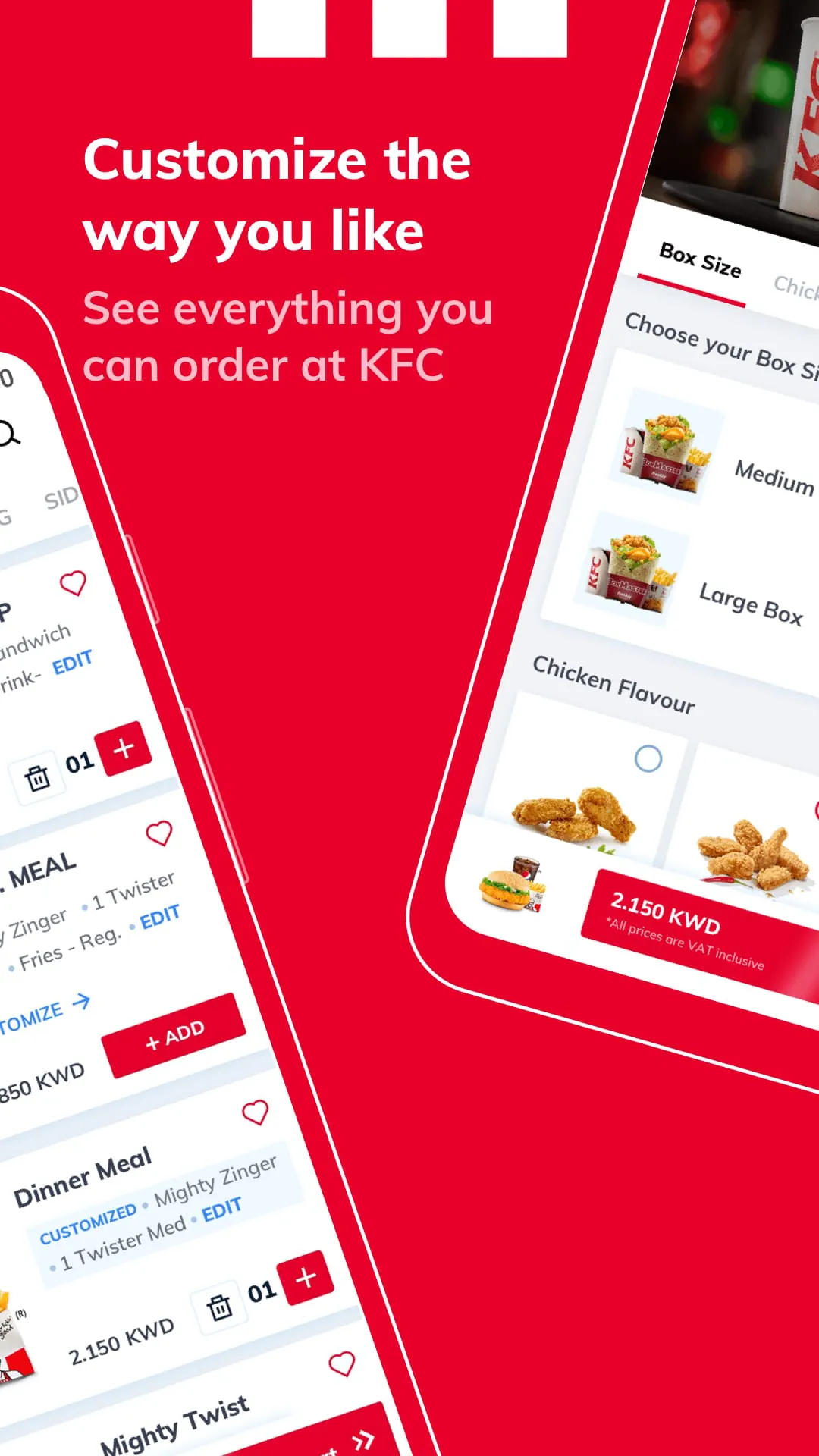 KFC Kuwait - Order Food Online