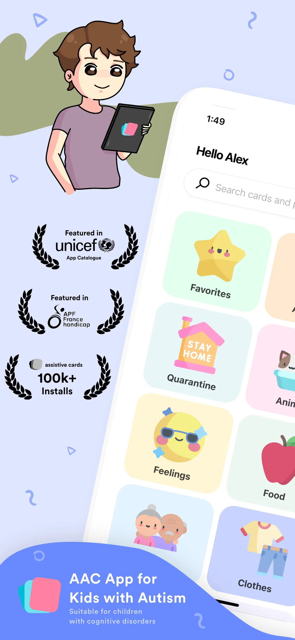 Leeloo AAC - Autism Speech App