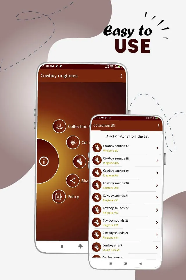 Cowboy ringtones, Cowboy sound
