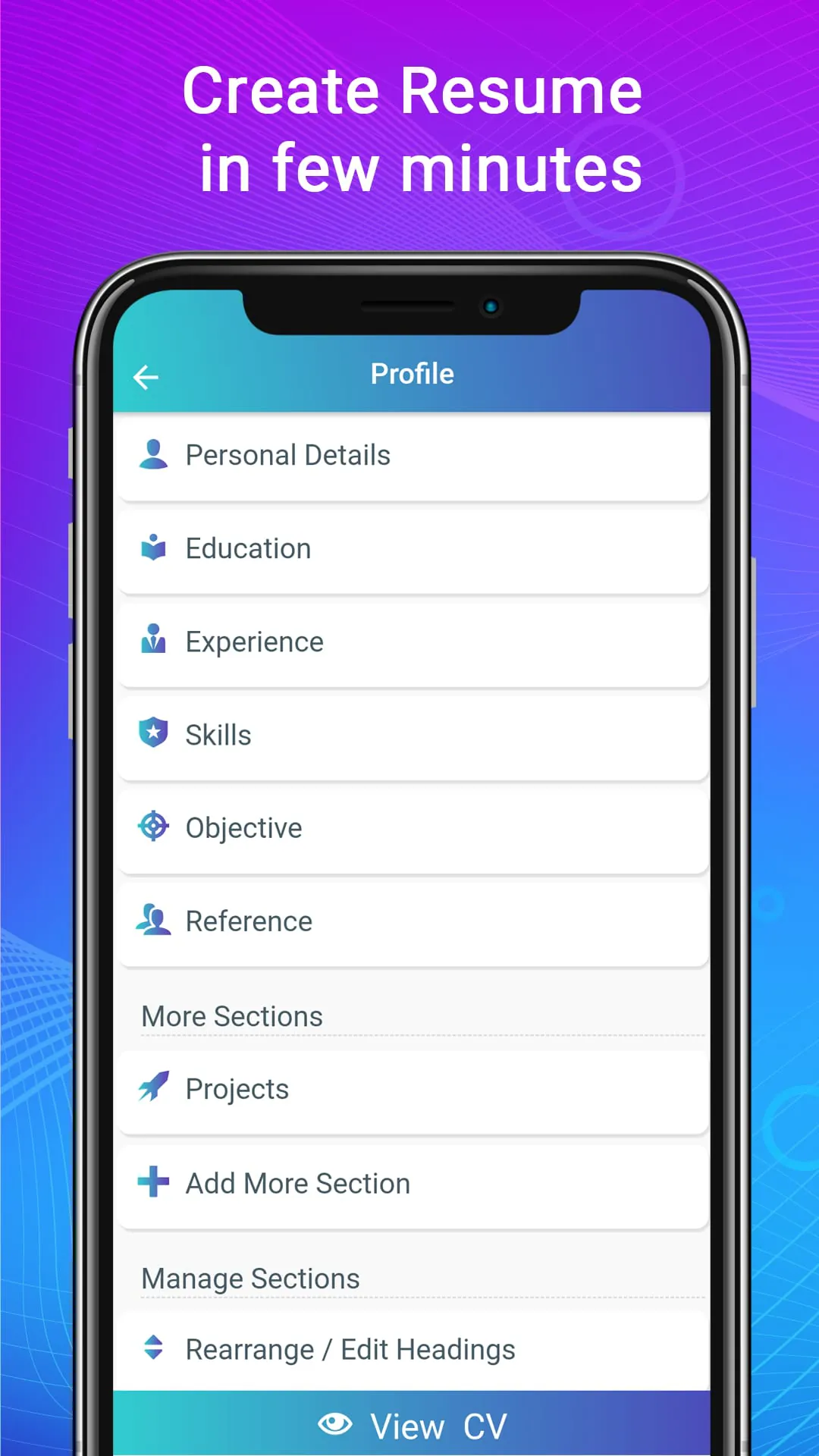 Resume - Intelligent CV maker