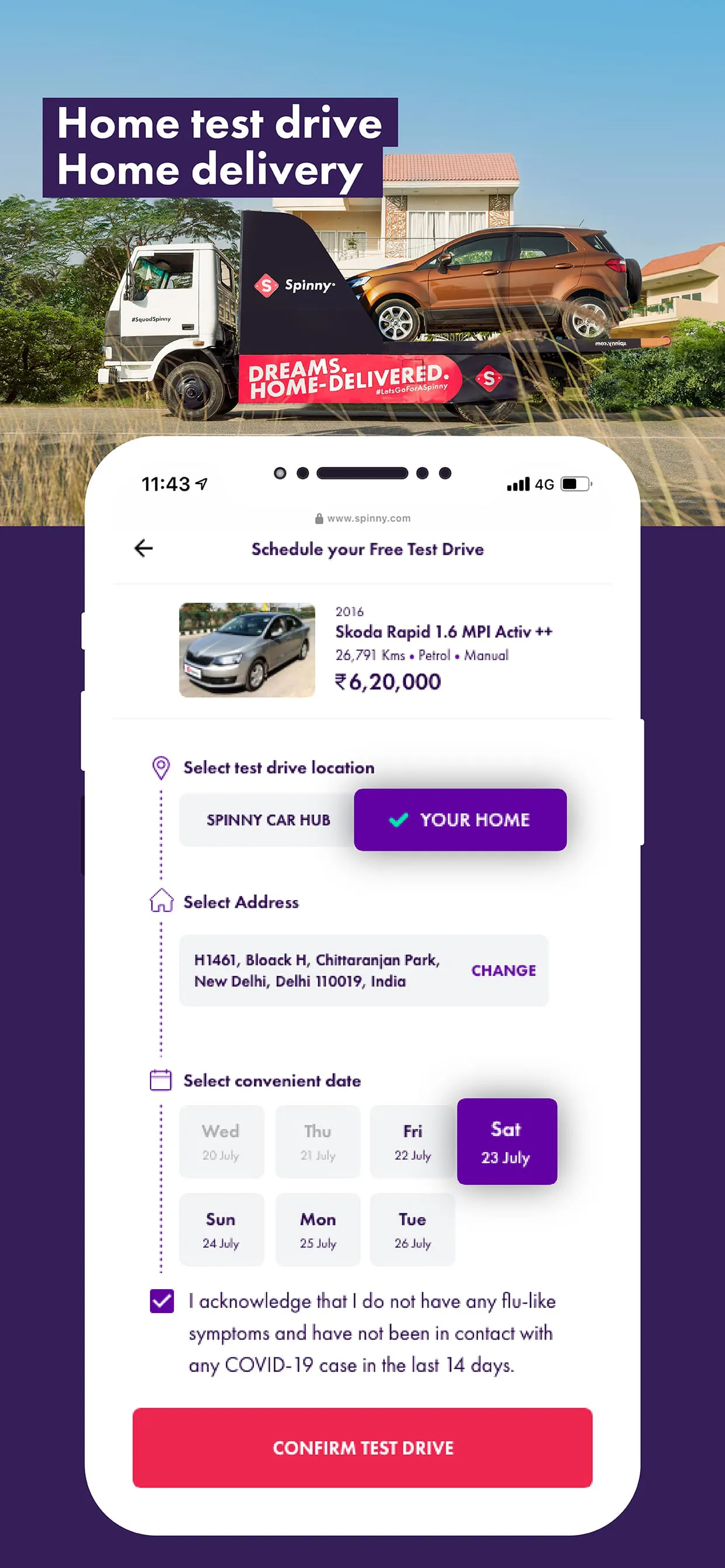 Spinny - Buy & Sell Used Cars