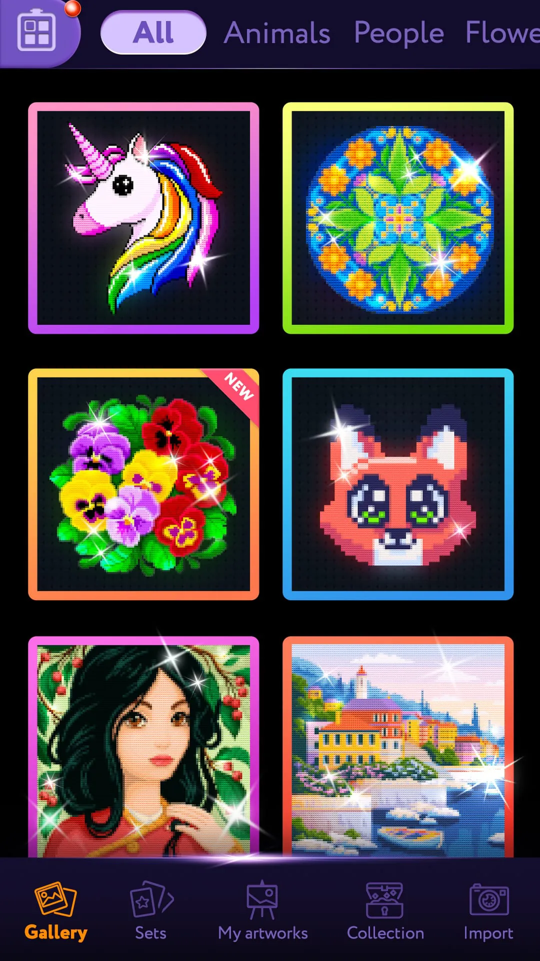 Magic Diamond Painting-Art App