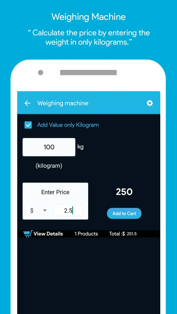 Digital scale to weight grams