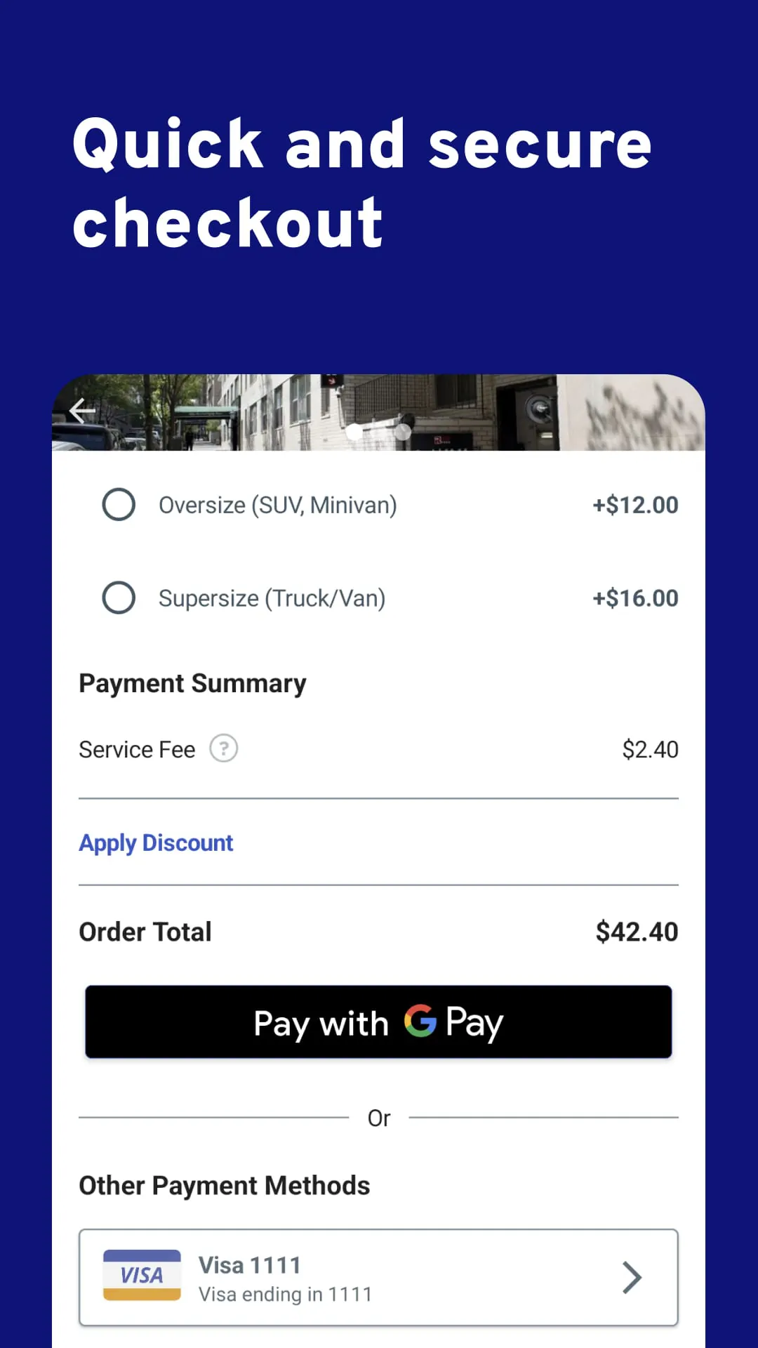 ParkWhiz -- Parking App