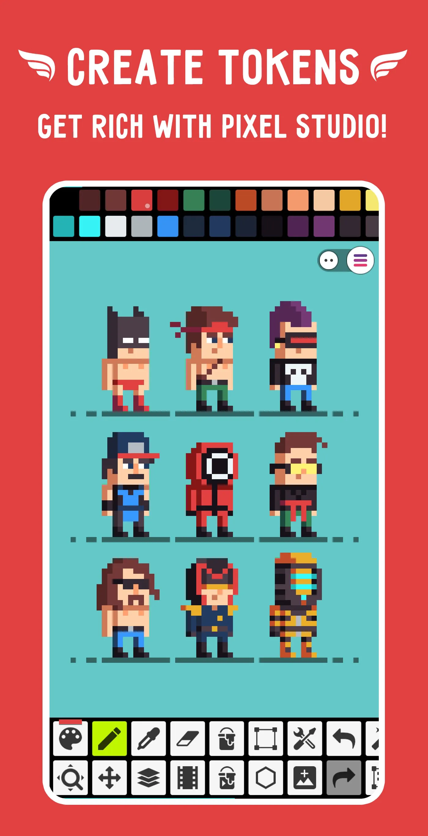 Pixel Studio: pixel art editor