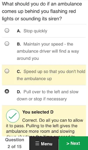 DT Driving Test Theory