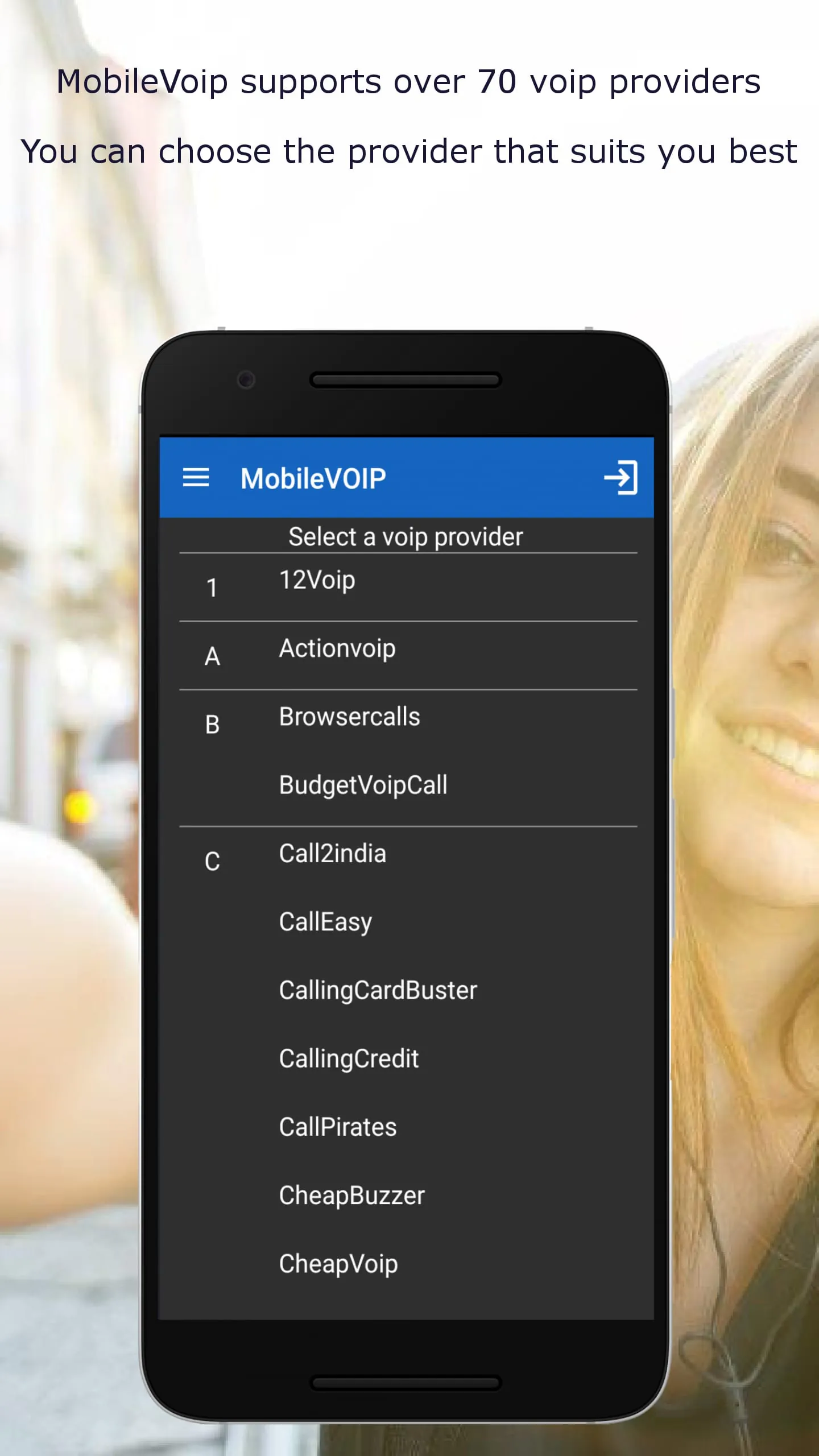 MobileVOIP international calls