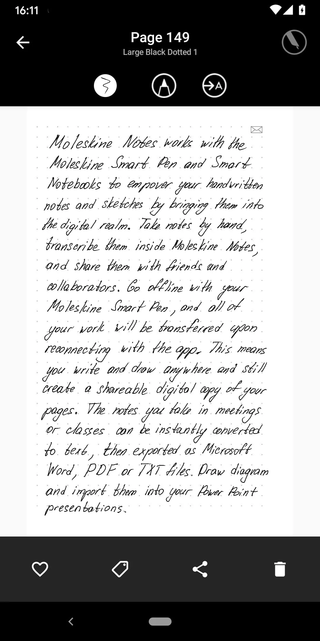 Moleskine Notes