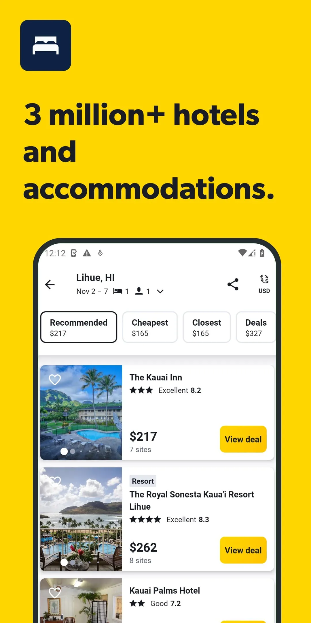 Cheapflights: Flights & Hotels