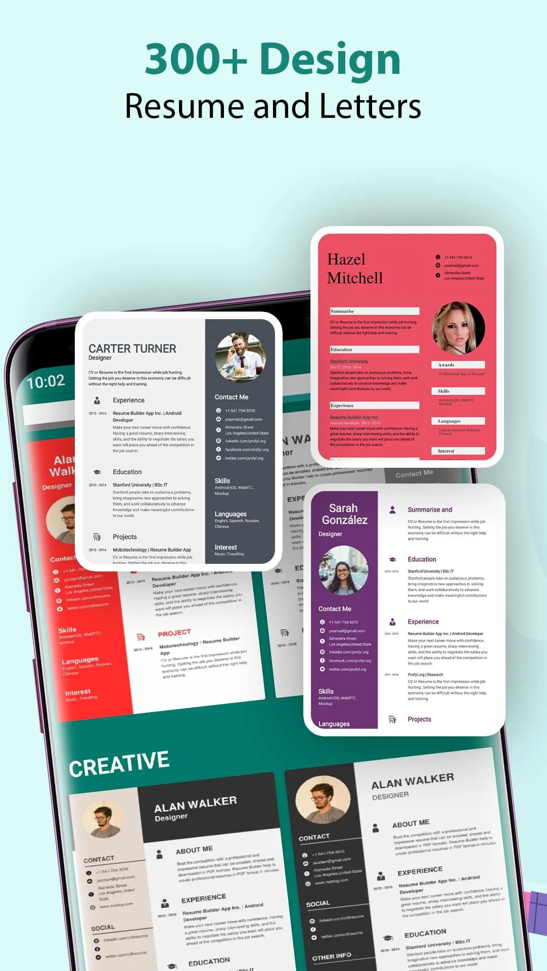 Resume Builder - CV Maker App
