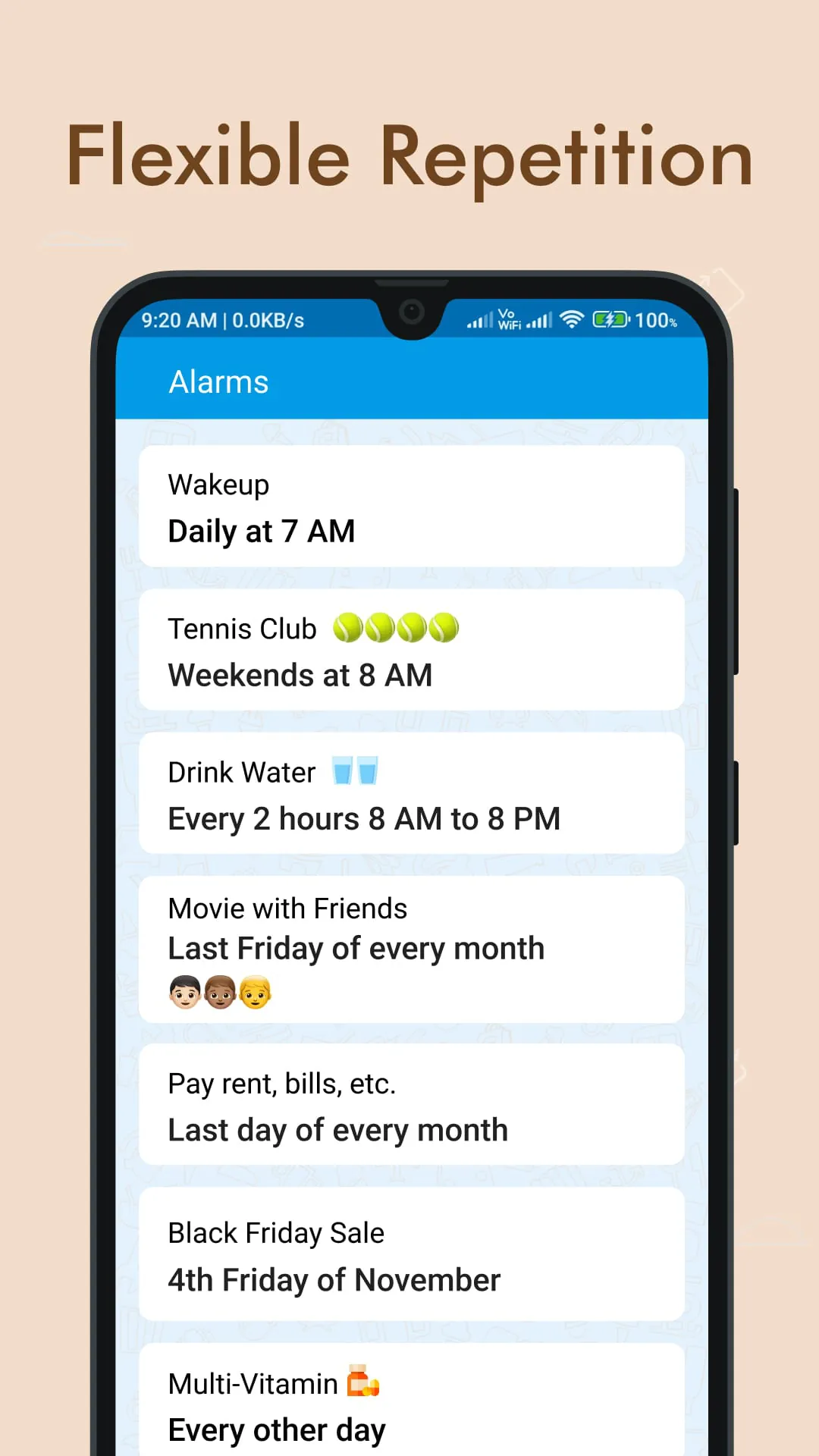 Galarm - Alarms and Reminders