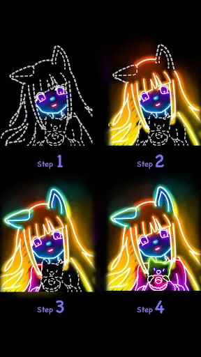 Draw Glow Comics