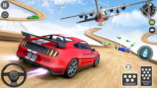 Muscle Car Stunts - Ramp Car
