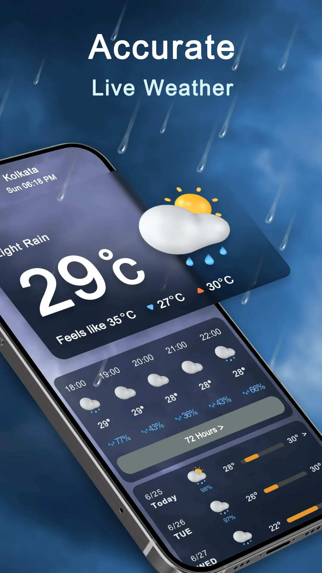 Weather Live - Radar & Alerts