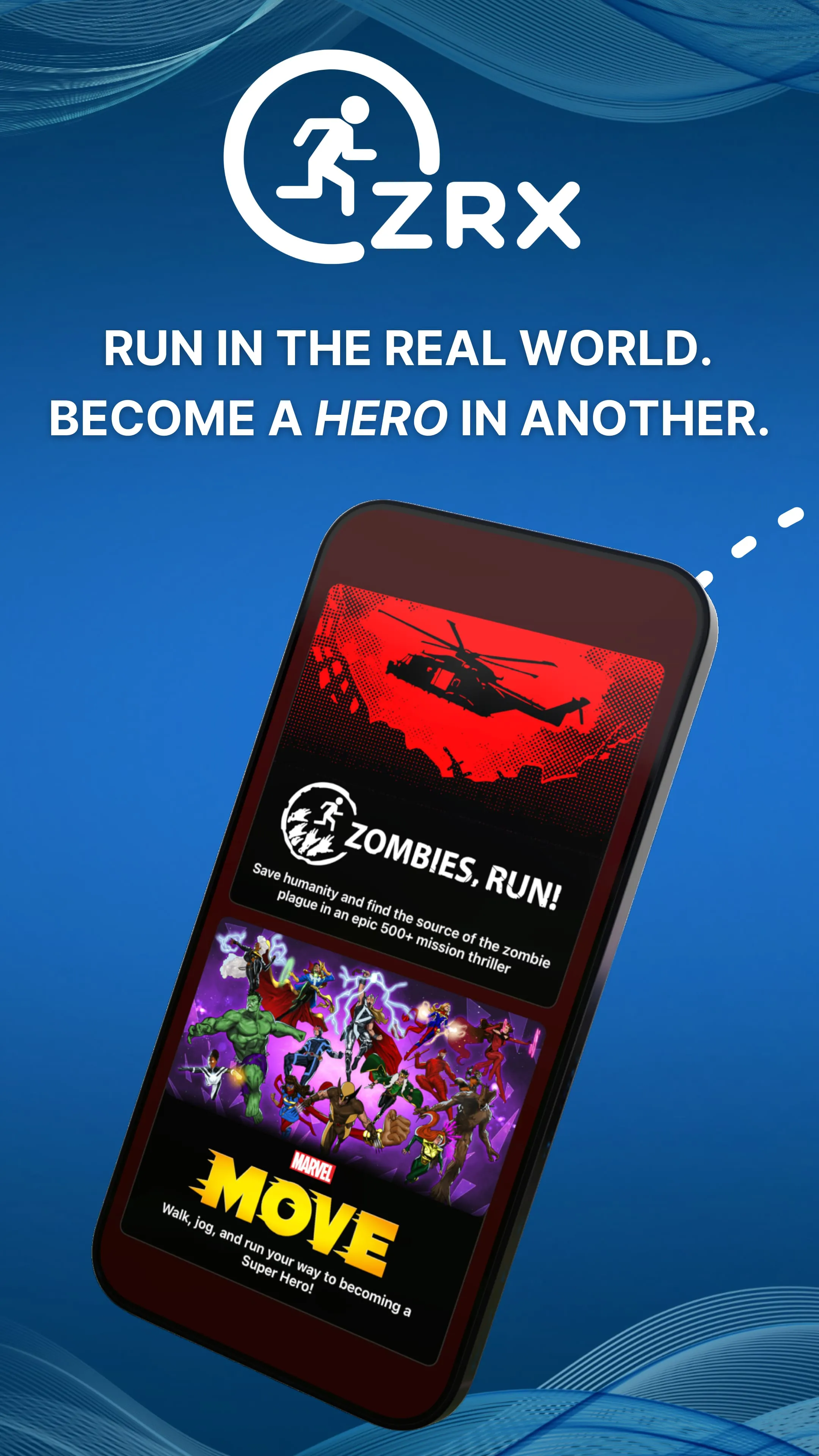 ZRX: Zombies Run + Marvel Move