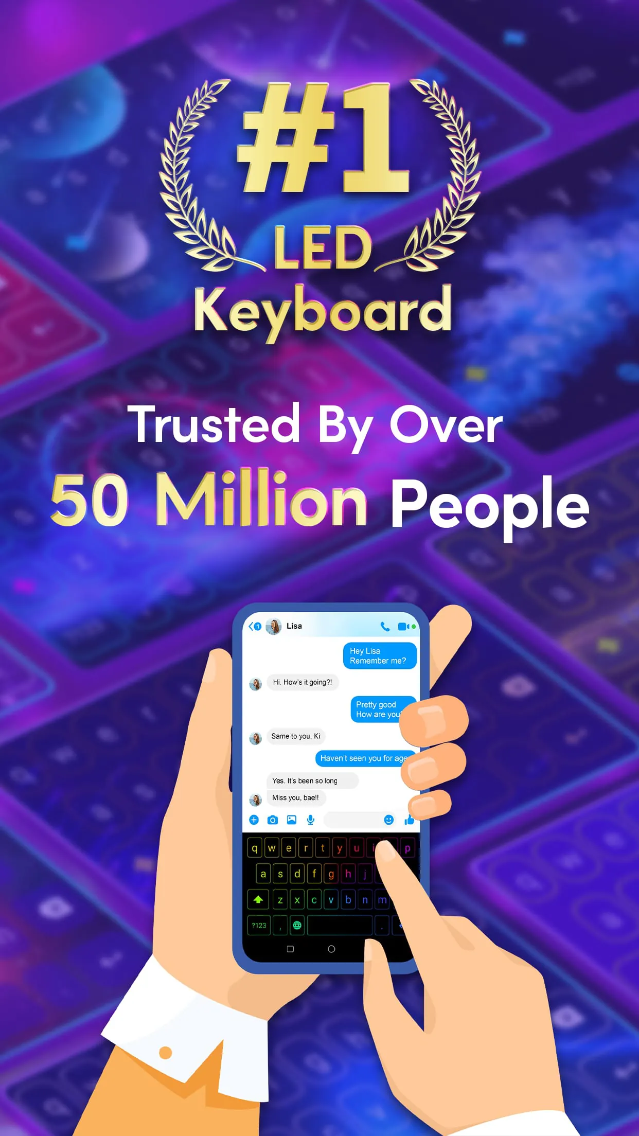 Led Keyboard - RGB Colorful