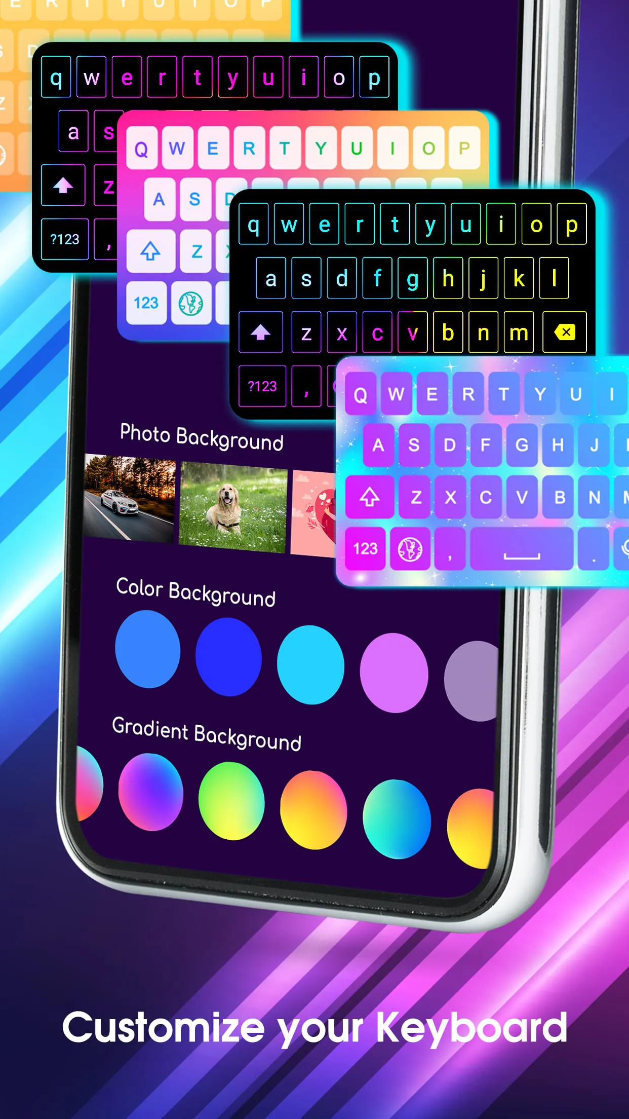 Led Keyboard - RGB Colorful