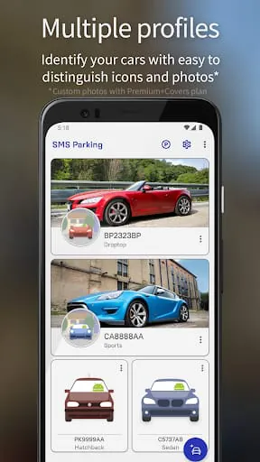 SMS Parking