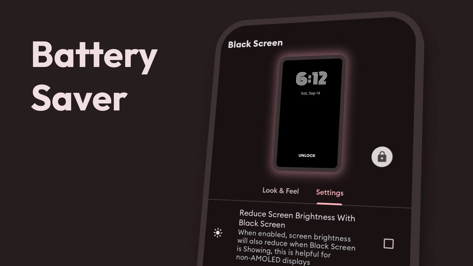 Black Screen: video screen off