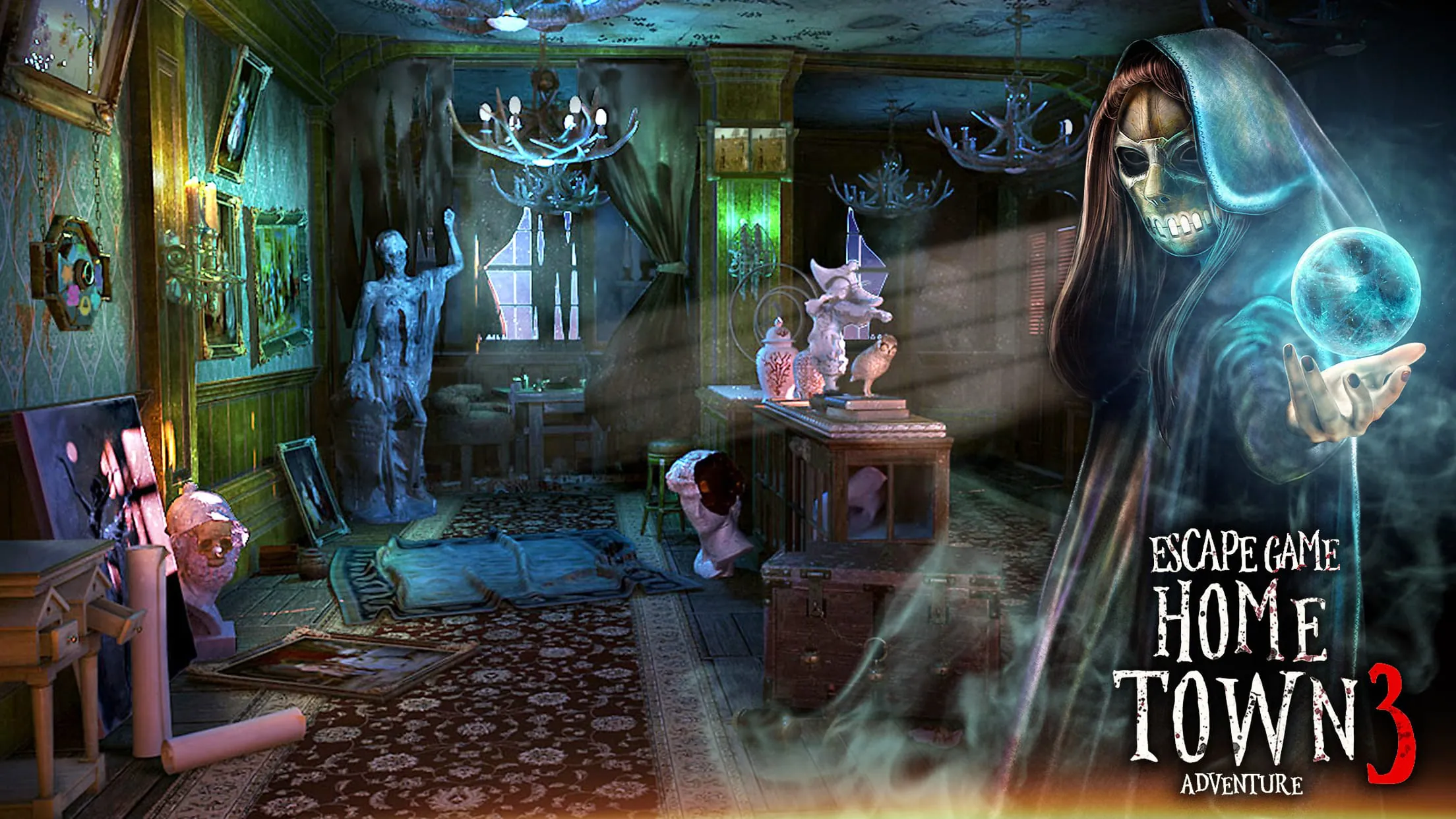 Escape game : town adventure 3