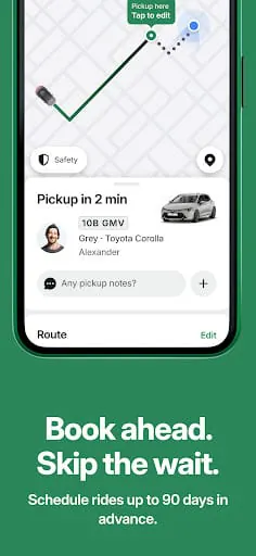Bolt: Request a Ride