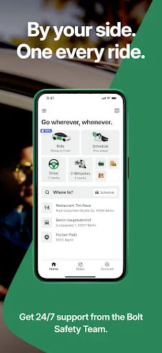 Bolt: Request a Ride