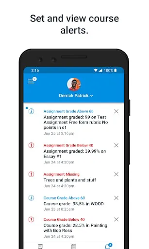 Canvas Parent