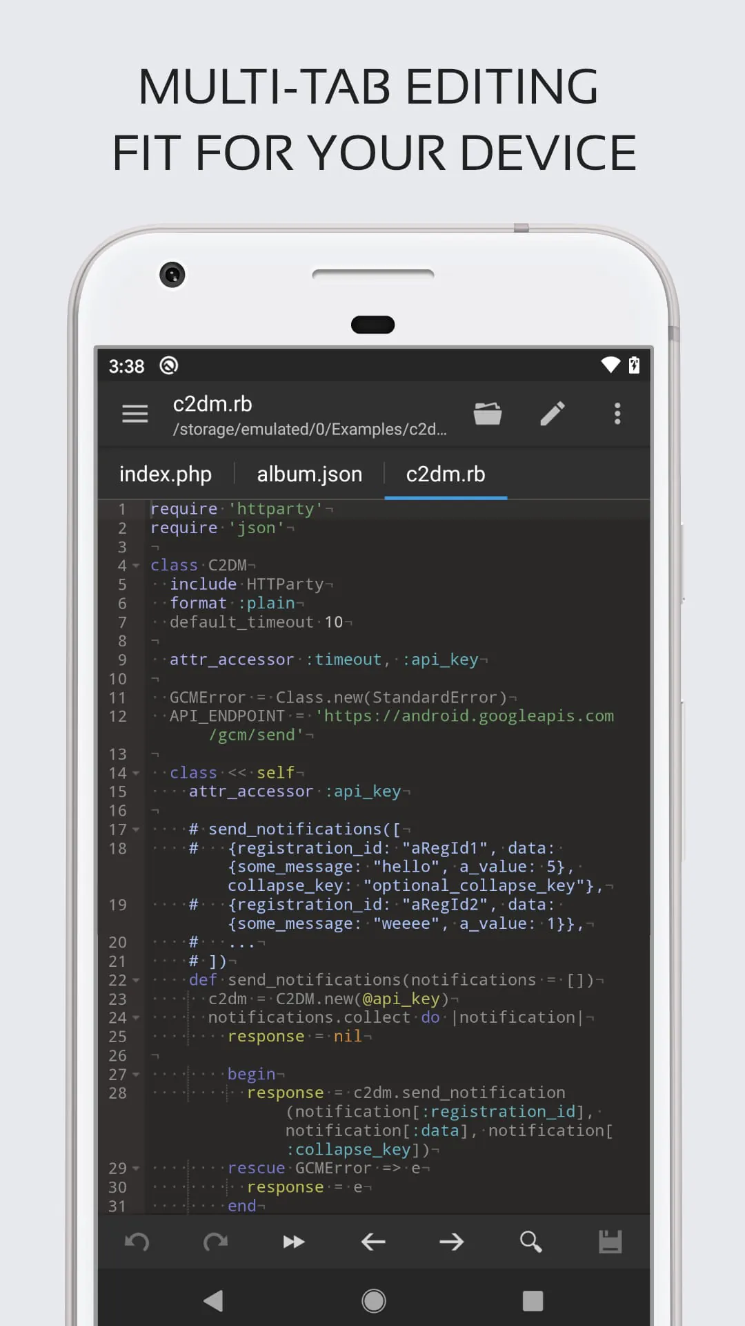 Code Editor - Compiler & IDE