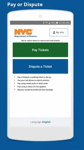 NYC Pay or Dispute