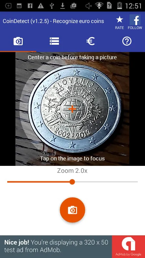 CoinDetect for euro collectors