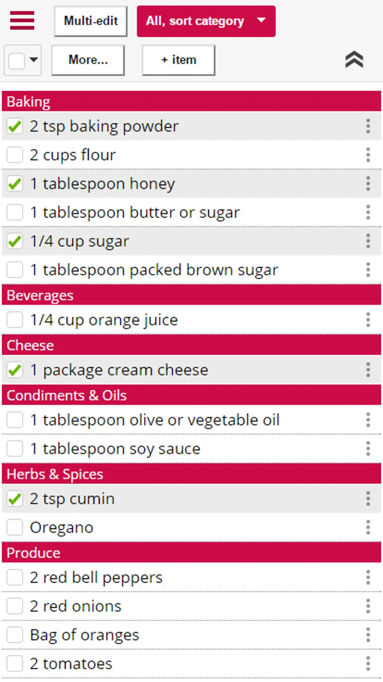 Copy Me That - recipe manager