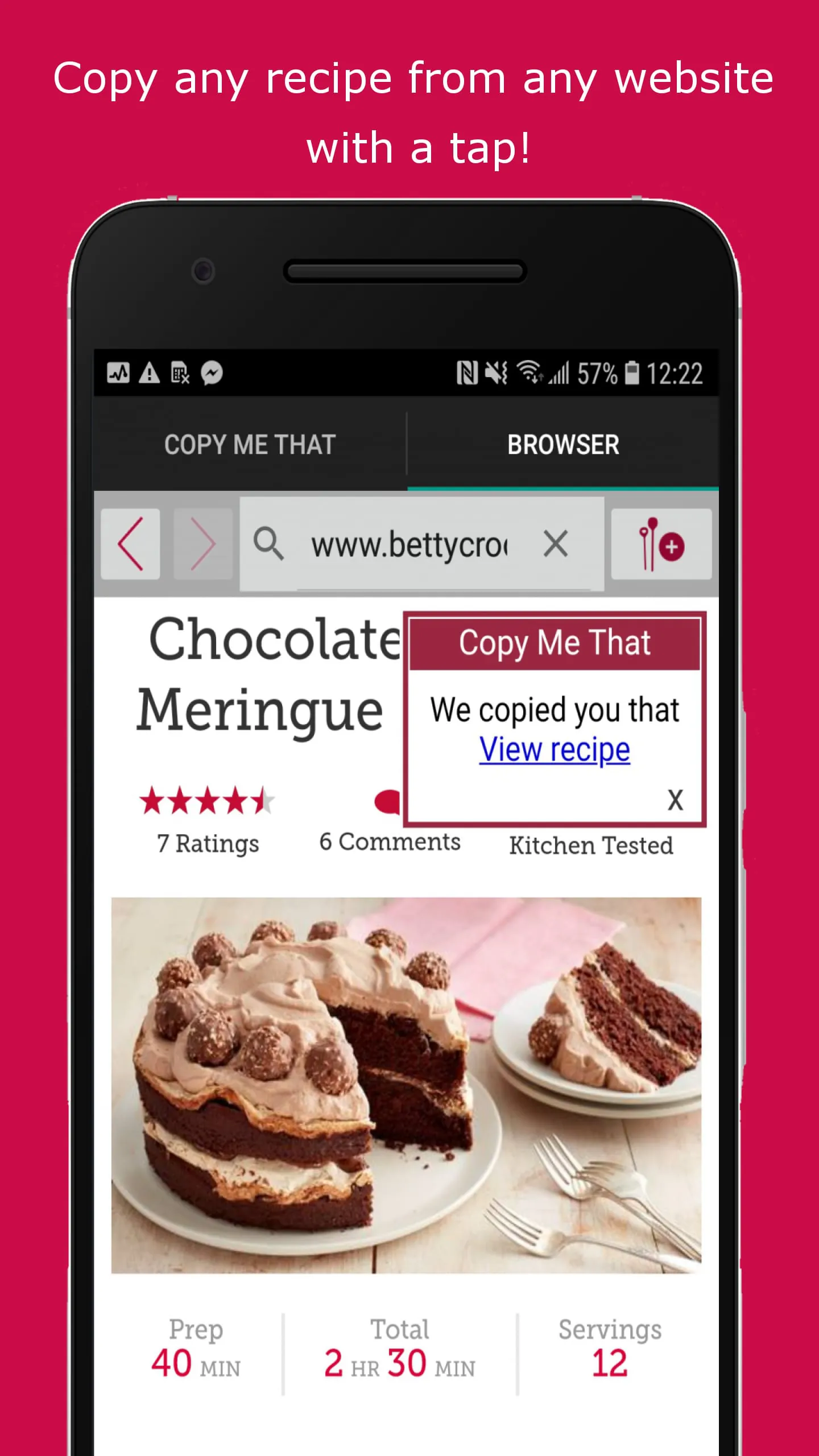 Copy Me That - recipe manager