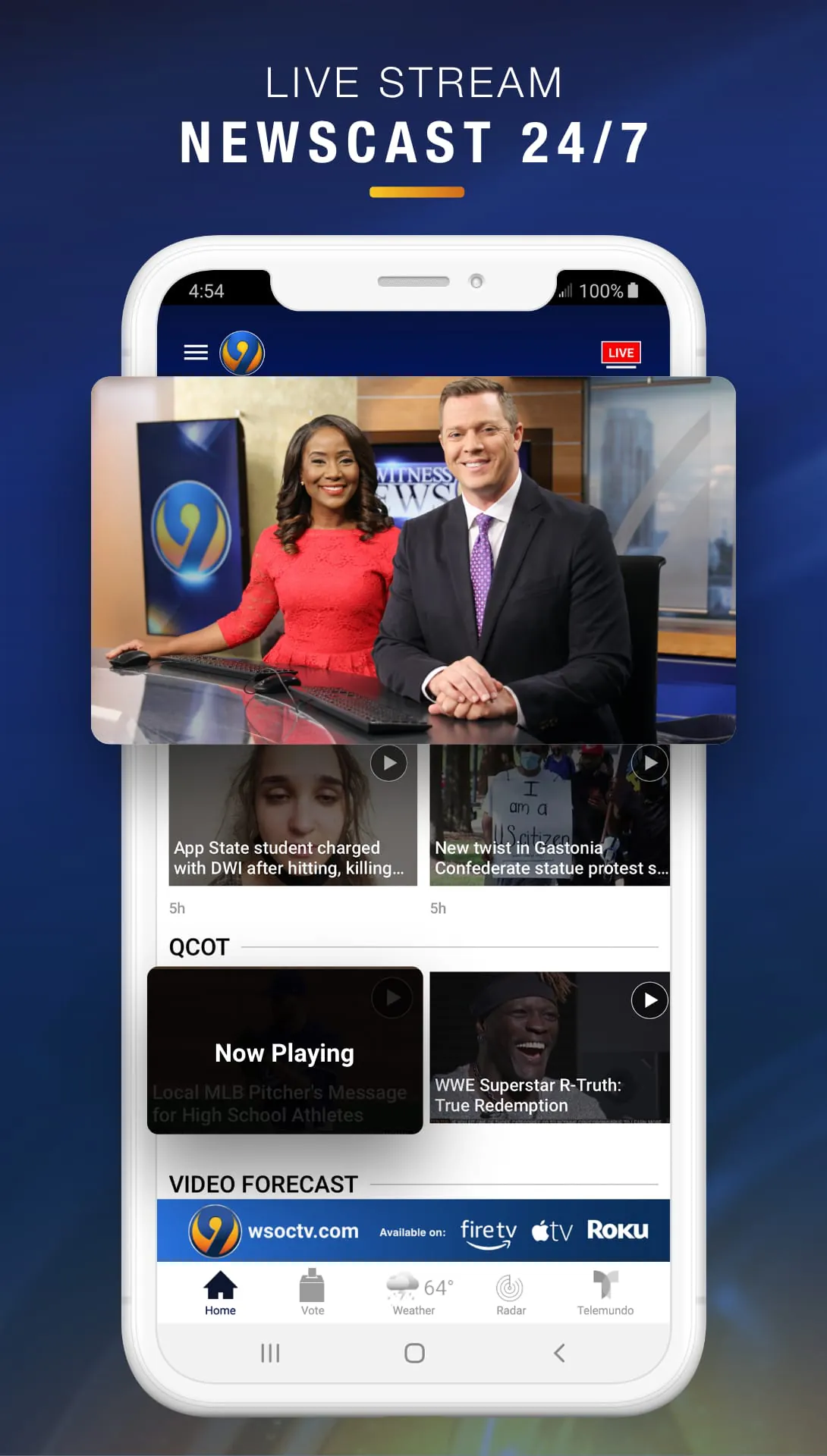 WSOC-TV Channel 9 News