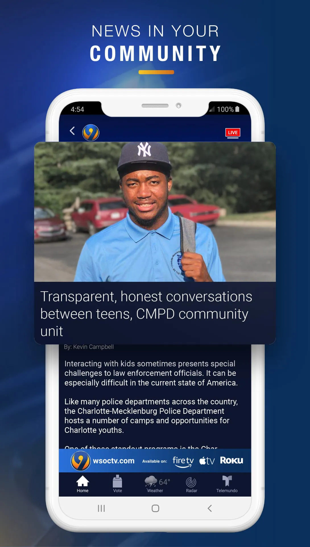 WSOC-TV Channel 9 News