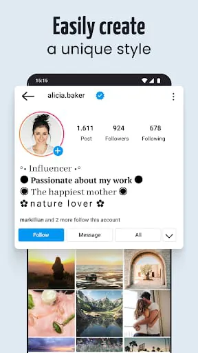 Letter Fonts - Stylish Text