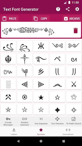 Text Font Generator
