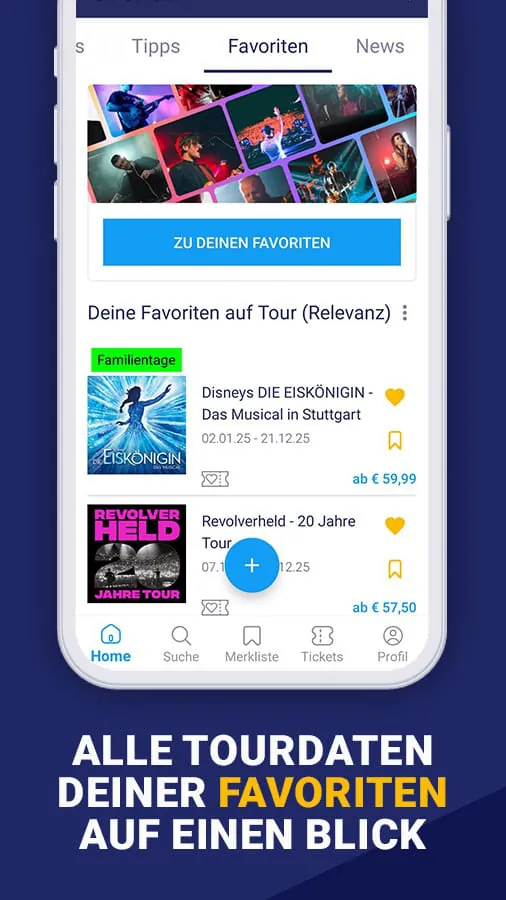 EVENTIM DE: Tickets for Events