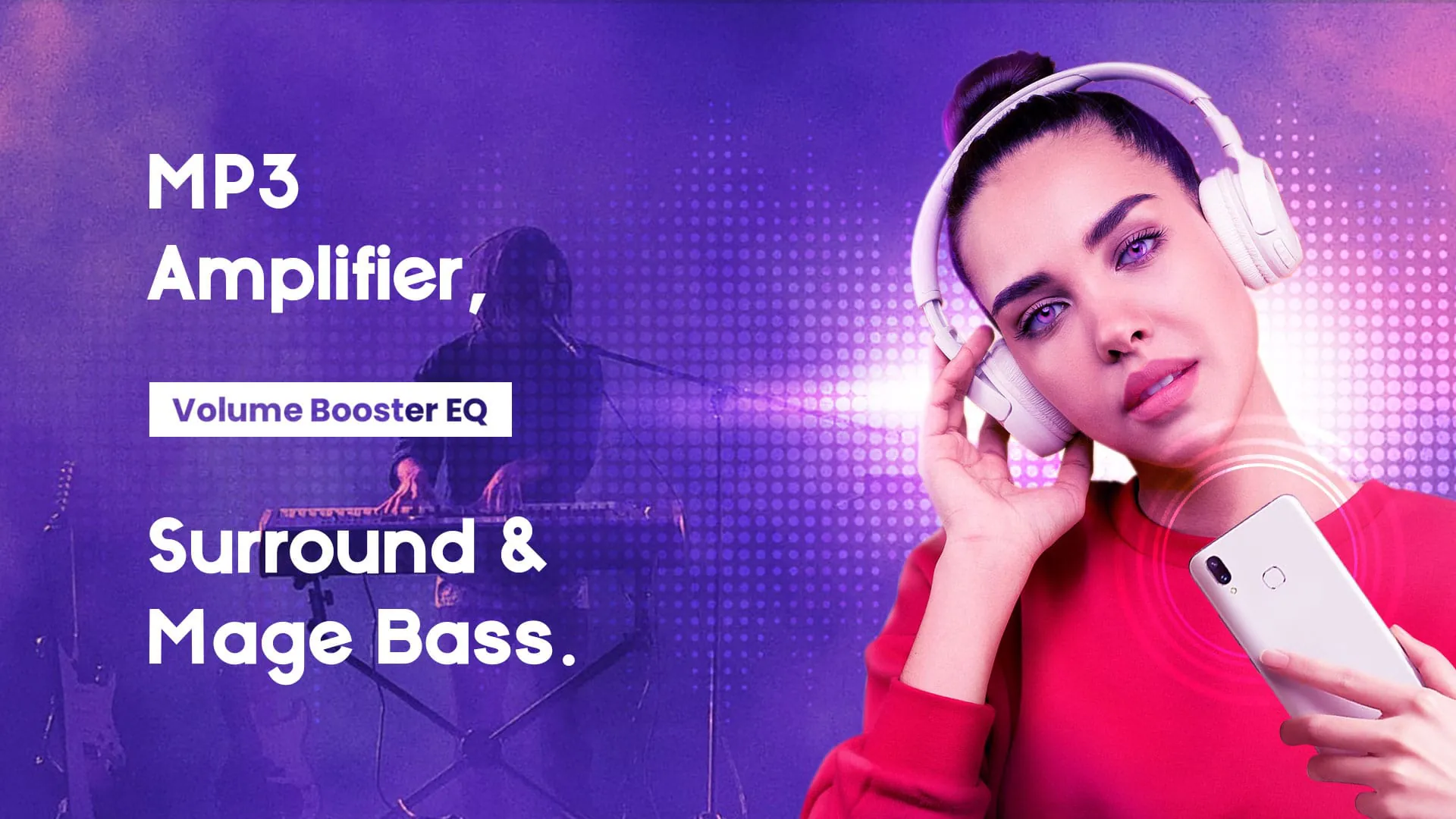 Volume Booster EQ 200% Louder