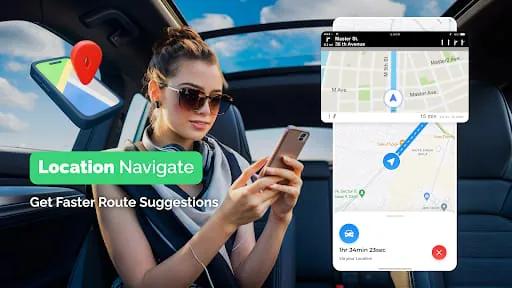 GPS, Maps Driving Directions