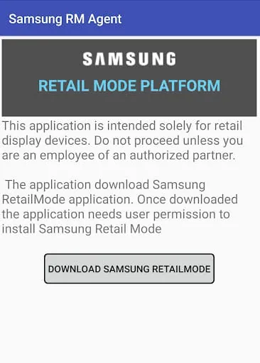 SAMSUNG RM AGENT 2020