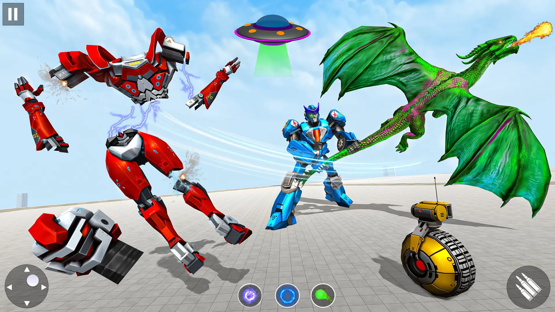 Limo Robot Car Game:Robot Game