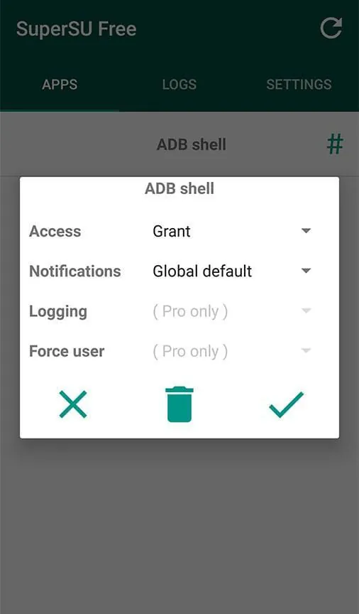 SuperSU - Root Checker